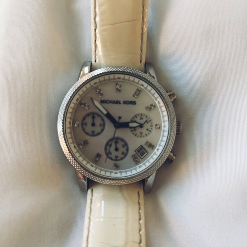 White Michael Kors Watch